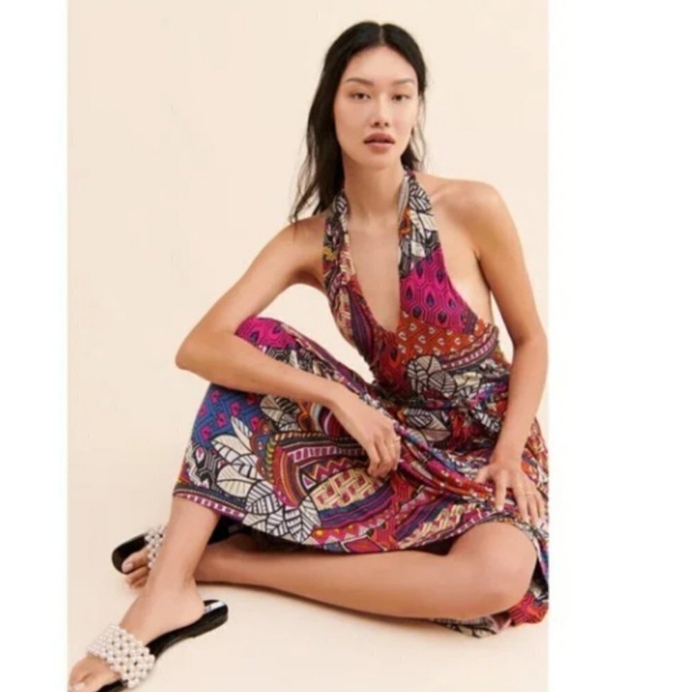 Anthropologie Maeve Floral Maxi Dress